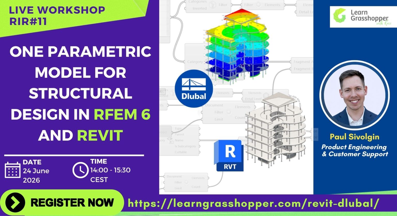 One Parametric Model for Structural Design in RFEM 6 and Revit - Events ...